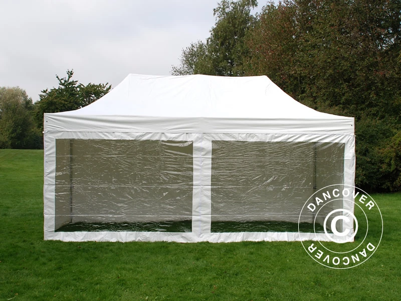 Tente Pliante FleXtents Xtreme 50 Heavy Duty 3x6m Blanc, Avec 6 Cotés 2 Tente Pliante FleXtents Xtreme 50 Heavy Duty 3x6m Blanc, Avec 6 Cotés – Image 2