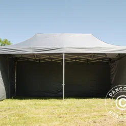 Tente Pliante FleXtents PRO 3x6m Gris, Avec 6 Cotés 27 Tente Pliante FleXtents PRO 3x6m Gris, Avec 6 Cotés -Promos Jardin Natif Magasin ft04173 0015