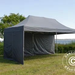 Tente Pliante FleXtents PRO 3x6m Gris, Avec 6 Cotés 29 Tente Pliante FleXtents PRO 3x6m Gris, Avec 6 Cotés -Promos Jardin Natif Magasin ft04173 00174
