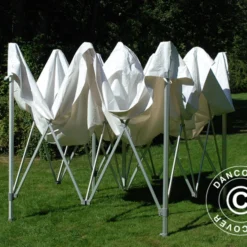 Tente Pliante FleXtents Xtreme 50 Heavy Duty 4x4m, Blanc -Promos Jardin Natif Magasin ft04178 014