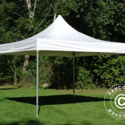 Tente Pliante FleXtents Xtreme 50 Heavy Duty 4x4m, Blanc Avec 4 Cotés -Promos Jardin Natif Magasin ft04179 036