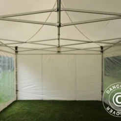 Tente Pliante FleXtents Xtreme 50 Heavy Duty 4x6m Blanc, Avec 8 Cotés -Promos Jardin Natif Magasin ft04189 038