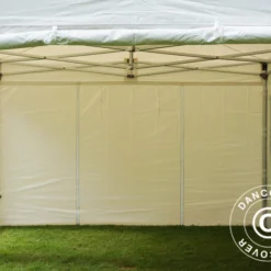 Tente Pliante FleXtents Xtreme 50 Heavy Duty 4x6m Blanc, Avec 8 Cotés -Promos Jardin Natif Magasin ft04189 077