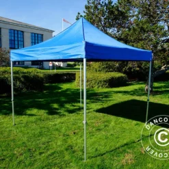 Tente Pliante FleXtents Xtreme 60 3x3m Bleu -Promos Jardin Natif Magasin ft04268 3