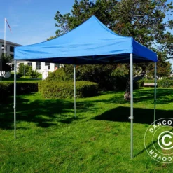 Tente Pliante FleXtents Xtreme 60 3x3m Bleu -Promos Jardin Natif Magasin ft04268 4