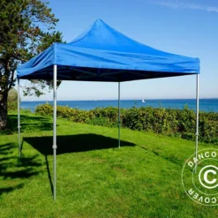 Tente Pliante FleXtents Xtreme 60 3x3m Bleu -Promos Jardin Natif Magasin ft04268 8