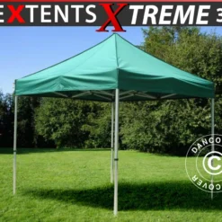 Tente Pliante FleXtents Xtreme 60 3x3m Vert