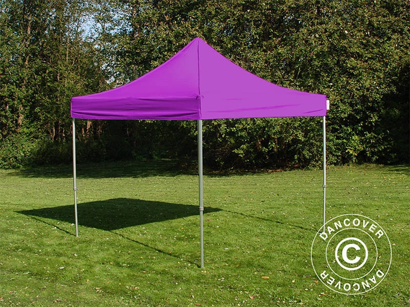 Tente Pliante FleXtents PRO 3x3m Violet, Avec 4 Cotés 5 Tente Pliante FleXtents PRO 3x3m Violet, Avec 4 Cotés – Image 5