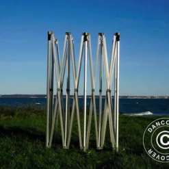 Tente Pliante FleXtents Xtreme 50 Vintage Style 3x6m Violet, Avec 6 Cotés -Promos Jardin Natif Magasin ft04293 021