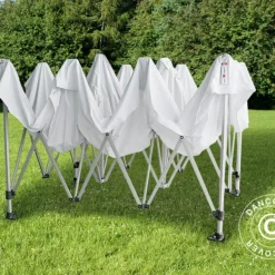 Tente Pliante FleXtents PRO 3x4,5m Blanc, Avec 4 Cotés -Promos Jardin Natif Magasin ft04302 34