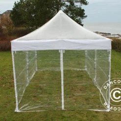Tente Pliante FleXtents Xtreme 50 3x6m Transparent, Avec 6 Cotés -Promos Jardin Natif Magasin ft04329 01