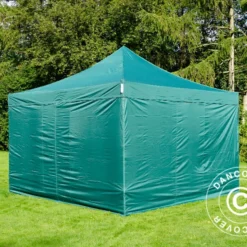 Tente Pliante FleXtents Xtreme 50 4x4m Vert, Avec 4 Cotés -Promos Jardin Natif Magasin ft04351 014