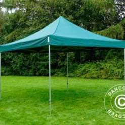 Tente Pliante FleXtents Xtreme 50 4x4m Vert, Avec 4 Cotés -Promos Jardin Natif Magasin ft04351 20