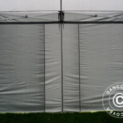 Tente Pliante FleXtents Xtreme 50 4x4m Gris, Avec 4 Cotés -Promos Jardin Natif Magasin ft04355 023