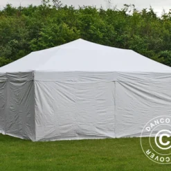 Tente Pliante FleXtents PRO 6x6m Blanc, Avec 8 Cotés -Promos Jardin Natif Magasin ft04391 017