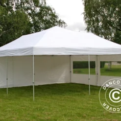 Tente Pliante FleXtents PRO 6x6m Blanc, Avec 8 Cotés -Promos Jardin Natif Magasin ft04391 14