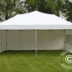Tente Pliante FleXtents PRO 6x6m Blanc, Avec 8 Cotés -Promos Jardin Natif Magasin ft04391 19