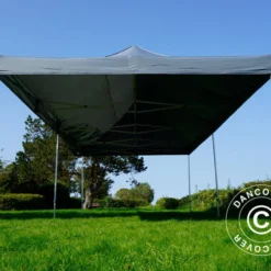 Tente Pliante FleXtents PRO 4x8m Gris -Promos Jardin Natif Magasin ft04432 57