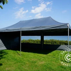Tente Pliante FleXtents Xtreme 50 4x8m Gris, Avec 6 Cotés -Promos Jardin Natif Magasin ft04435 14