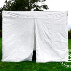 Tente Pliante FleXtents PRO Exhibition Avec Parois 3x3m, Blanc, M2 -Promos Jardin Natif Magasin ft04437 21