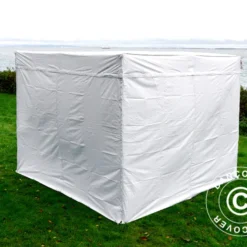 Tente Pliante FleXtents PRO Exhibition Avec Parois 3x3m, Blanc, M2 -Promos Jardin Natif Magasin ft04437 31
