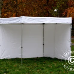 Tente Pliante FleXtents PRO Exhibition Avec Parois 3x3m, Blanc, M2 -Promos Jardin Natif Magasin ft04437 4