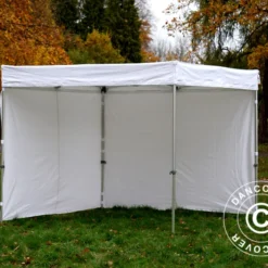 Tente Pliante FleXtents PRO Exhibition Avec Parois 3x3m, Blanc, M2 -Promos Jardin Natif Magasin ft04437 6