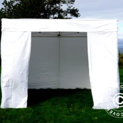 Tente Pliante FleXtents Xtreme 50 Exhibition Avec Parois 3x3m, Blanc, M2 22 Tente Pliante FleXtents Xtreme 50 Exhibition Avec Parois 3x3m, Blanc, M2 -Promos Jardin Natif Magasin ft04439 11