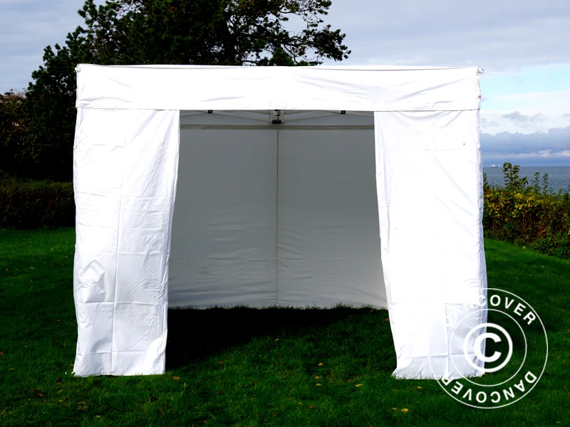 Tente Pliante FleXtents Xtreme 50 Exhibition Avec Parois 3x3m, Blanc, M2 3 Tente Pliante FleXtents Xtreme 50 Exhibition Avec Parois 3x3m, Blanc, M2 – Image 3