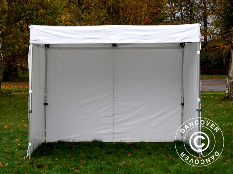 Tente Pliante FleXtents Xtreme 50 Exhibition Avec Parois 3x3m, Blanc, M2 7 Tente Pliante FleXtents Xtreme 50 Exhibition Avec Parois 3x3m, Blanc, M2 – Image 7