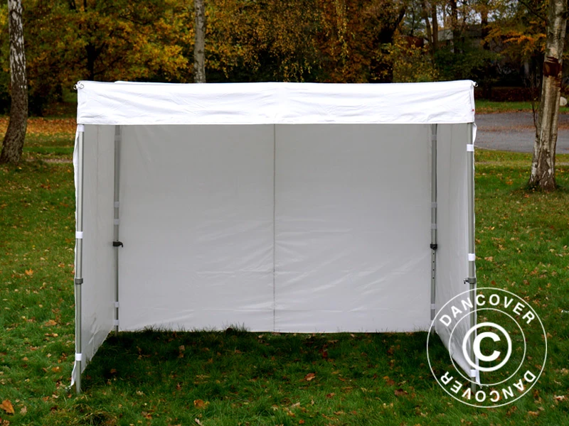 Tente Pliante FleXtents Xtreme 50 Exhibition Avec Parois 3x3m, Blanc, M2 9 Tente Pliante FleXtents Xtreme 50 Exhibition Avec Parois 3x3m, Blanc, M2 – Image 9