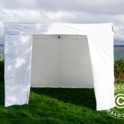 Tente Pliante FleXtents Xtreme 50 Exhibition Avec Parois 3x3m, Blanc, M2 35 Tente Pliante FleXtents Xtreme 50 Exhibition Avec Parois 3x3m, Blanc, M2 -Promos Jardin Natif Magasin ft04439 8
