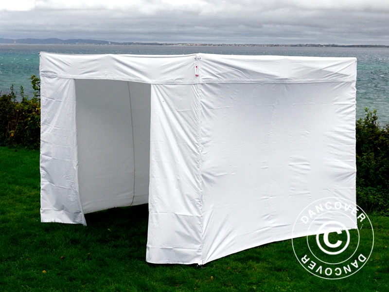 Tente Pliante FleXtents Xtreme 50 Exhibition Avec Parois 3x3m, Blanc, M2 17 Tente Pliante FleXtents Xtreme 50 Exhibition Avec Parois 3x3m, Blanc, M2 – Image 17