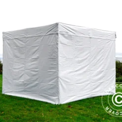 Tente Pliante FleXtents Xtreme 50 Exhibition Avec Parois 3x3m, Blanc, M2 37 Tente Pliante FleXtents Xtreme 50 Exhibition Avec Parois 3x3m, Blanc, M2 -Promos Jardin Natif Magasin ft04439 811