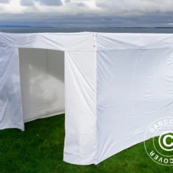 Tente Pliante FleXtents Xtreme 50 Exhibition Avec Parois 3x3m, Blanc, M2 38 Tente Pliante FleXtents Xtreme 50 Exhibition Avec Parois 3x3m, Blanc, M2 -Promos Jardin Natif Magasin ft04439 9