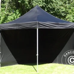 Tente Pliante FleXtents PRO 3x3m Noir, Ignifugé, Avec 4 Cotés 33 Tente Pliante FleXtents PRO 3x3m Noir, Ignifugé, Avec 4 Cotés -Promos Jardin Natif Magasin ft04445 09