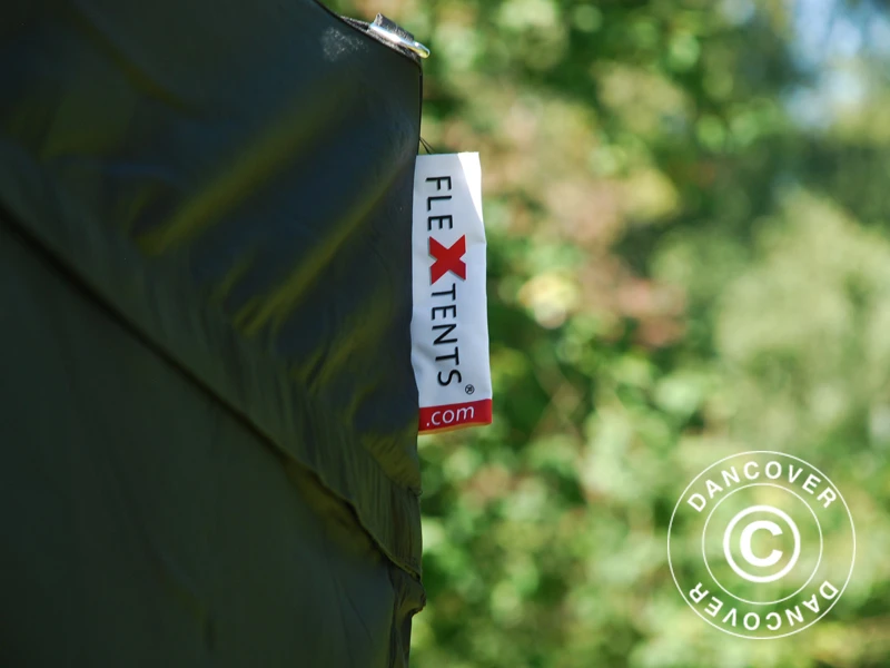 Tente Pliante FleXtents PRO 3x3m Noir, Ignifugé, Avec 4 Cotés 17 Tente Pliante FleXtents PRO 3x3m Noir, Ignifugé, Avec 4 Cotés – Image 17