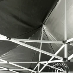 Tente Pliante FleXtents PRO 3x6m Noir, Ignifugé -Promos Jardin Natif Magasin ft04452 97