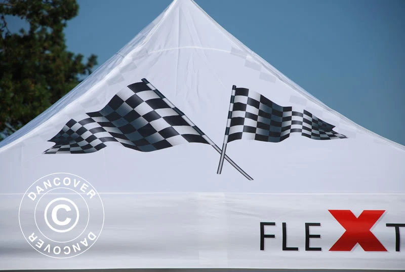 Tente Pliante FleXtents PRO Avec Impression Numérique, 2x2m 3 Tente Pliante FleXtents PRO Avec Impression Numérique, 2x2m – Image 3