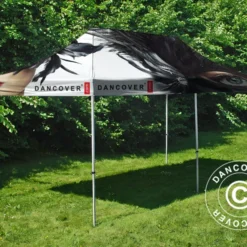 Tente Pliante FleXtents PRO Avec Impression Numérique, 4x8m -Promos Jardin Natif Magasin ft04487 011