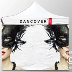 Tente Pliante FleXtents PRO Avec Impression Numérique, 4x4m, Incl. 4 Parois -Promos Jardin Natif Magasin ft04495 03