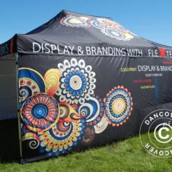 Tente Pliante FleXtents PRO Avec Impression Numérique, 4x6m, Incl. 4 Parois 21 Tente Pliante FleXtents PRO Avec Impression Numérique, 4x6m, Incl. 4 Parois -Promos Jardin Natif Magasin ft04496 03