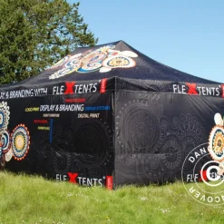 Tente Pliante FleXtents PRO Avec Impression Numérique, 4x6m, Incl. 4 Parois 22 Tente Pliante FleXtents PRO Avec Impression Numérique, 4x6m, Incl. 4 Parois -Promos Jardin Natif Magasin ft04496 04