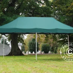 Tente Pliante FleXtents Xtreme 60 3x6m Vert, Avec 6 Cotés -Promos Jardin Natif Magasin ft04517 1