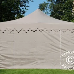 Tente Pliante FleXtents PRO "Morocco" 4x6m Latte, Avec 6 Cotés -Promos Jardin Natif Magasin ft04577 3
