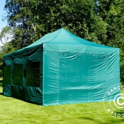 Tente Pliante FleXtents Xtreme 50 4x6m Vert, Avec 8 Cotés -Promos Jardin Natif Magasin ft04648 2