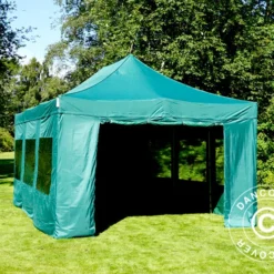 Tente Pliante FleXtents Xtreme 50 4x6m Vert, Avec 8 Cotés -Promos Jardin Natif Magasin ft04648 20
