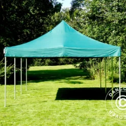 Tente Pliante FleXtents Xtreme 50 4x6m Vert, Avec 8 Cotés -Promos Jardin Natif Magasin ft04648 26