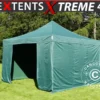 Tente Pliante FleXtents Xtreme 60 4x4m Vert, Avec 4 Cotés