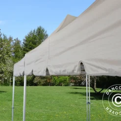 Tente Pliante FleXtents PRO Peak Pagoda 6x6m, Latte -Promos Jardin Natif Magasin ft04700 08